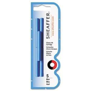  Sheaffer 96320   Skrip Ink Cartridges, Blue, 5/Pack 