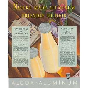 Alcoa Aluminum Ad from 1937   $49