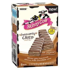 Nestle Skinny Cow Heavenly Crisp Milk Chocolate Box, 0.77 Ounce (Pack 