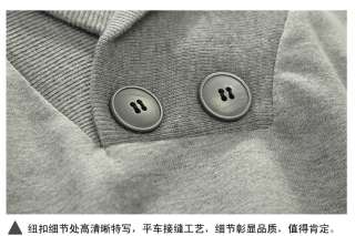 Simple V Neck Buttons Long Sleeve Casual Shirts 3Colors  