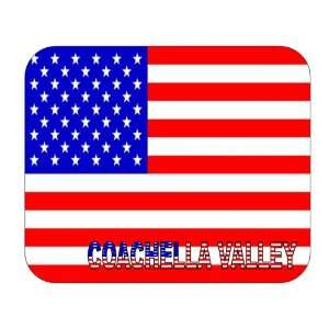  US Flag   Coachella Valley, California (CA) Mouse Pad 