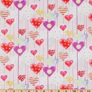  56 Wide Hearts Light Lavender Fabric By The Yard Arts 