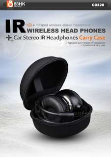 C0320 Eonon IR Wireless Stereo Headphone Carry Case p6  