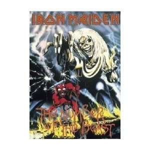  IRON MAIDEN Number of The beast Music Poster