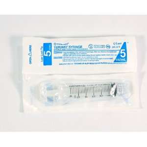  5 cc/ml 2 pcs Syringe w/o Needles New Sterile Disposable 
