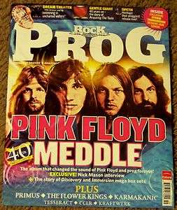 CLASSIC ROCK PROG Free CD PINK FLOYD Meddle 40th Anniversary # 19 
