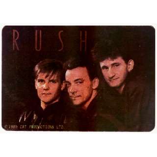  Rush   Group Shot on Black   RETRO AUTHENTIC 80s Sticker 