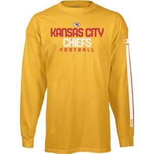  Kansas City Chiefs  Gold  Strongside Long Sleeve T Shirt 