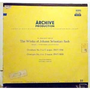   of Johann Sebastian Bach   Series L Overtures and Sinfonias, Archiv