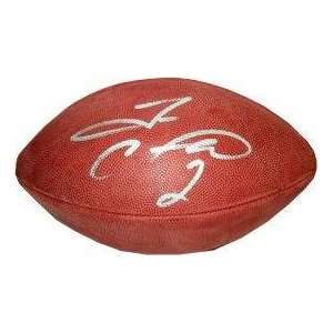  Tim Couch Signed Football   Tagliabue   Autographed 
