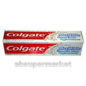  Colgate Fluoride Toothpaste Maxwhite w/ Whitening Strips 