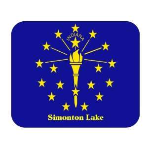  US State Flag   Simonton Lake, Indiana (IN) Mouse Pad 
