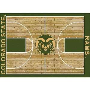  Colorado State Rams College Basketball 3X5 Rug From 
