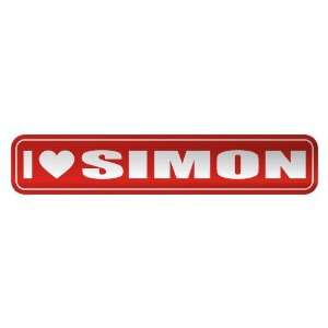 LOVE SIMON  STREET SIGN NAME