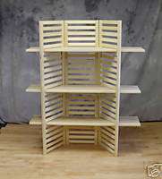 Display Shelf, Portable with (3) Shelves  