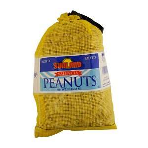 Sunland Salted Valencia Peanuts In Shell, 2 Ounce Bags (Pack of 180)