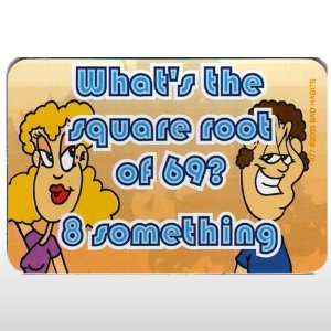  RM077   SQUARE ROOT OF 69 Refrigerator Magnet Toys 