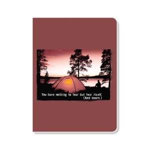  ECOeverywhere Nothing to Fear Camping Journal, 160 Pages 