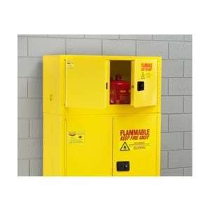EAGLE Stack On Flammable Liquids Safety Cabinets   Yellow  