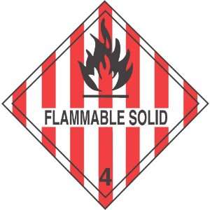  Warning Flammable Solid D5  Players & Accessories