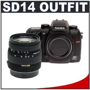  Sigma SD14 14.7MP Digital SLR Camera + Sigma DC 18 50mm f 