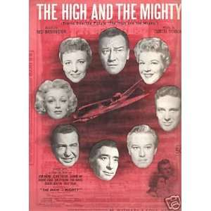 Sheet Music Theme The High and The Mighty 65 Everything 