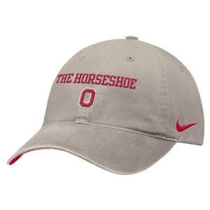  Nike Ohio State Buckeyes Grey Local Campus Hat Sports 