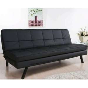   Sofa With Wood Metal and Vinyl Construction Solid