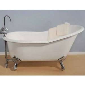   Crab P0760Z Oil Rubbed Bronze Lucerne Cast Iron Slipper Tub with Legs