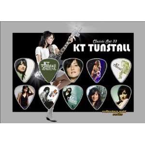  KT Tunstall Premium Celluloid Guitar Picks Display Classic 