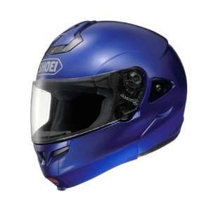 Shoei Multitec Modular Metallic Full Face Helmet Small  Blue