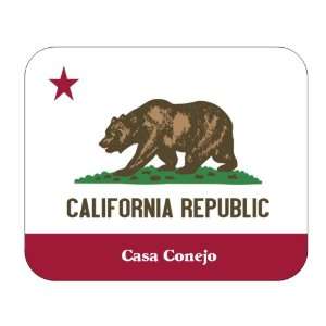  US State Flag   Casa Conejo, California (CA) Mouse Pad 