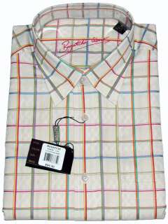 Bugatchi Uomo NWT XL 100% Cotton Long Sleeve Mens Dress Shirt 