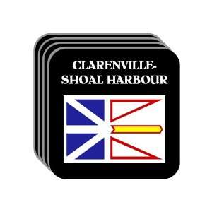 Newfoundland and Labrador   CLARENVILLE SHOAL HARBOUR Set of 4 Mini 