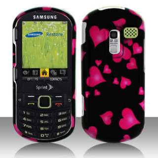 Samsung R580 Profile   Faceplate Cover case Rain Hearts  