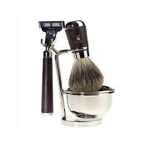  MUHLE PINSEL Congolese Rosewood, Silvertip Badger Shaving 