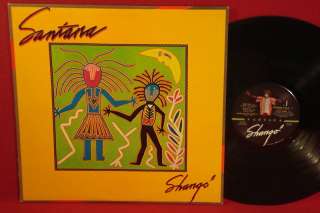 SANTANA Shango 1982 Columbia LATIN ROCK LP NMINT  Vinyl  
