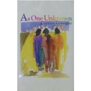  As One Unknown   Cyprian Consiglio   Audio Cassette Tape 