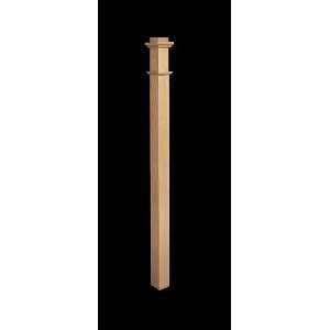  3 1/2 X 66 Box Newel   Maple