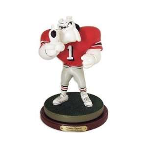  Georgia Bulldogs Hairy Dawg Porcelain Mascot Sports 