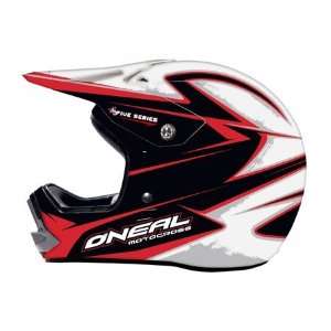   Neal 5 Series Friction Full Face Helmet Large  White Automotive