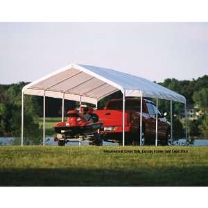  ShelterLogic 12 x 26 Canopy Replacement Cover for 2 Frame 
