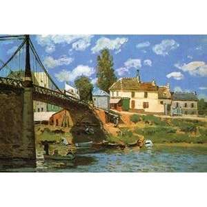  Vintage Art Bridge at Villeneuve la Garenne   19462 6 