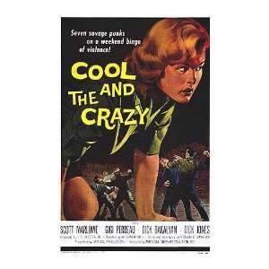  Cool And The Crazy Movie Poster, 11 x 17 (1958)