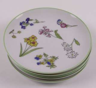   Bread & Butter Plates, Taste Setters Collection   Wild Flowers  