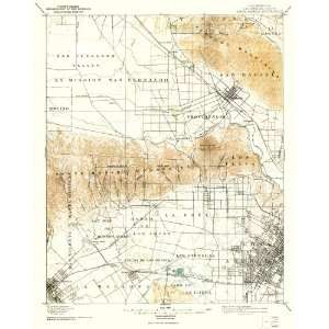  USGS TOPO MAP SANTA MONICA QUAD CALIFORNIA (CA) 1893