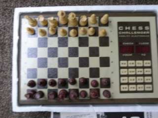 Fidelity Electronic Chess Challenger Computer Game in Good Used 