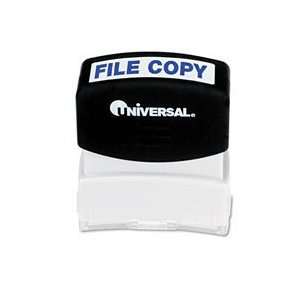  Universal 10104   Message Stamp, FILE COPY, Pre Inked/Re 