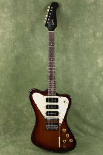 Vintage 1966 Gibson Non Reverse Firebird III Sunburst & OHSC  