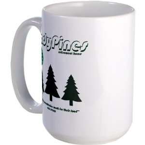  Shady Pines Tv show Large Mug by  Kitchen 